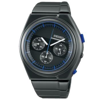 SEIKO精工 GIUGIARO DESIGN 喬治亞羅聯名設計 限量 計時腕錶 7T12-0CG0B/SCED061J