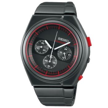 SEIKO精工 GIUGIARO DESIGN 喬治亞羅聯名設計 限量 計時腕錶 7T12-0CD0R/SCED055J