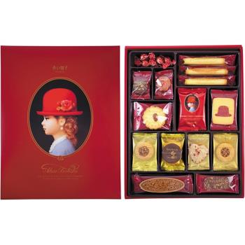 紅帽子 紅色禮盒餅乾 精選13款 附紙袋 送禮