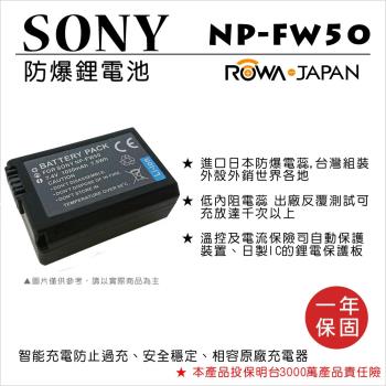 ROWA 樂華 For Sony NP-FW50 FW50 電池