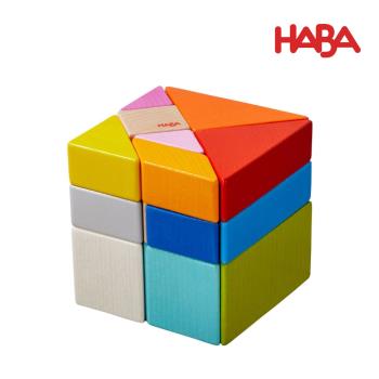 德國HABA 3D邏輯積木-三角立方