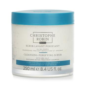 Christophe Robin 海鹽舒緩頭皮潔淨霜（舒緩排毒洗髮水） - 敏感或油性頭皮250ml/8.4oz