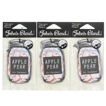 Johns Blend 吊掛式香氛片 - Apple Pear3pcs