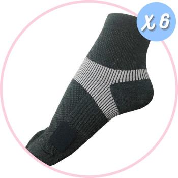 【京美】健康能量銅纖維壓力襪6雙組