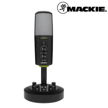  『MACKIE』電容式麥克風 內建雙聲道混音器 Chromium / USB插孔 公司貨保固