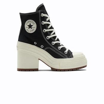 Converse Chuck 70 De Luxe Heel 男女鞋 黑色 增高 厚底 帆布鞋 休閒鞋 A05347C