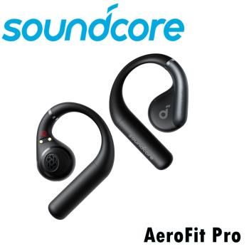 Soundcore AeroFit Pro氣傳導開放式真無線藍牙耳機 公司貨保固2年 黑色