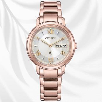 CITIZEN星辰 xC系列 時尚優雅 光動能腕錶 EW2426-62A