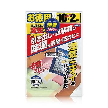 日本Fuma激乾除濕包(抽屜、衣櫃專用)12袋入x27g