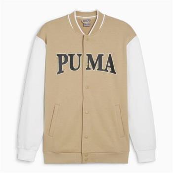 Puma 男裝 外套 棉 歐規 棕【運動世界】67897183
