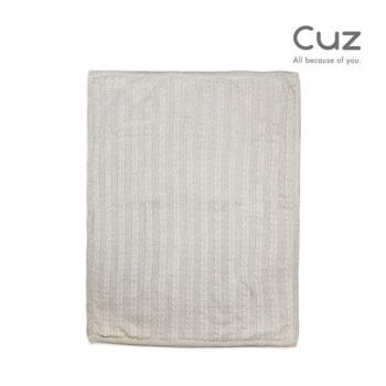 Cuz 印度有機棉加厚織毯 眠續-米香