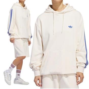Adidas Originals 男 米白色 休閒 穿搭 日常 帽T 長袖 IU0106