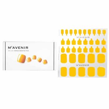 Mavenir 指甲貼 (黃色) - # Mango Smoothie Pedi36pcs