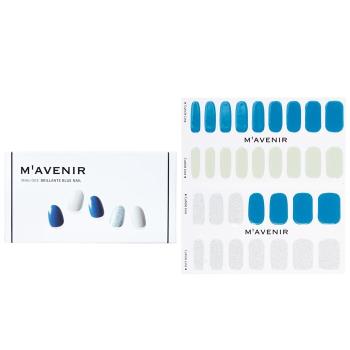 Mavenir Nail Sticker (Blue) - # Brillante Blue Nail32pcs