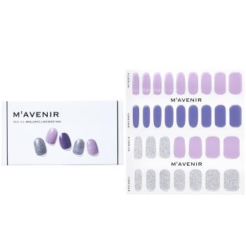 Mavenir 指甲貼 (紫色) - # Brillante Lavender Nail32pcs