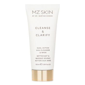 MZ Skin 清潔純淨雙效 AHA 潔面乳和麵膜100ml/3.38oz