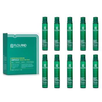 Floland Biotin 清新頭皮安瓶 (提供頭皮、頭髮護理)10x13ml/0.43oz