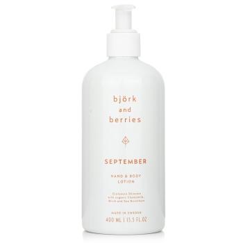 Bjork & Berries September 手部及身體乳液400ml/13.5oz