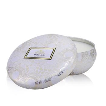Voluspa 3個燈芯裝飾錫芳香蠟燭- Mokara340g/12oz