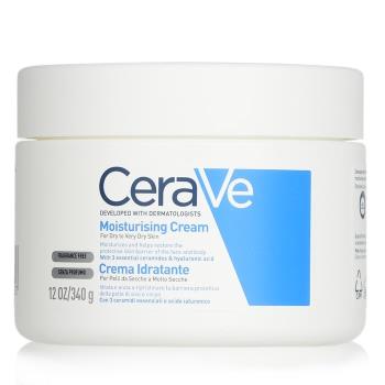 CeraVe 修護保濕潤膚霜 乾性至機乾性肌膚適用340g/12oz