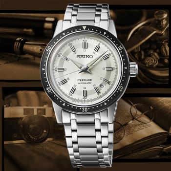 SEIKO精工 PRESAGE Crown Chronograph 60週年紀念 限量機械腕錶 (4R35-05Z0S/SRPK61J1) SK044
