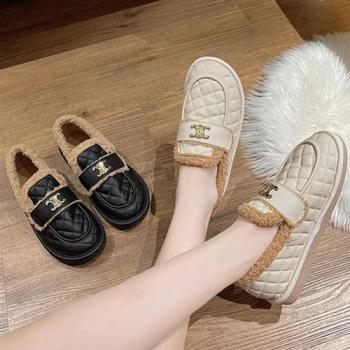 【Alice】NEW時髦指標保暖機能雪鞋(豆豆鞋休閒鞋/懶人鞋/莫卡辛/穆勒鞋/包鞋)