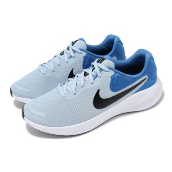 Nike 慢跑鞋 Revolution 7 男鞋 藍 黑 透氣 輕量 緩震 運動鞋 FB2207-402
