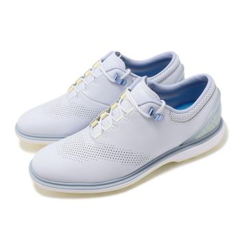 Nike 高爾夫球鞋 Jordan ADG 4 男鞋 白 藍 皮革 緩衝 抓地 爆裂紋 喬丹 運動鞋 DM0103-057