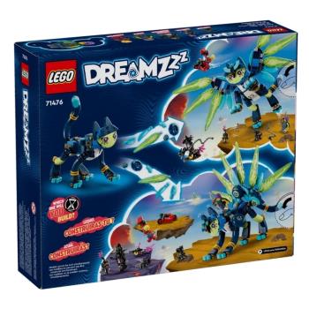 【LEGO 樂高】#71476 DREAMZzz系列 佐伊和貓咪貓頭鷹錫安