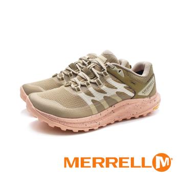 MERRELL(女)ANTORA 3 GORE-TEX防水輕量越野健行鞋 女鞋-粉棕