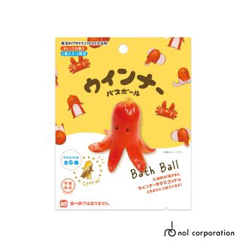 日本NOL-美味小香腸入浴球x4(泡澡球)(採隨機出貨)
