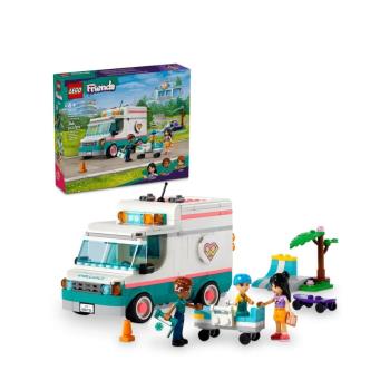 【LEGO 樂高】#42613 Friends系列 心湖城醫院救護車