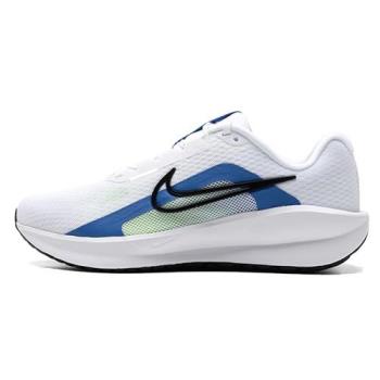 Nike 男鞋 慢跑鞋 休閒鞋 寬楦 Downshifter 13 白藍【運動世界】FJ1284-103