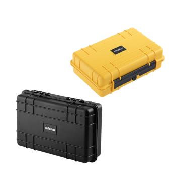 Vidafun V08 防水耐撞提把收納氣密箱 黃色 送乾燥包二入組