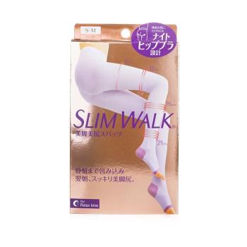 SlimWalk 美臀分段式壓力睡眠襪褲 - 薰衣草紫 (尺寸:細碼至中碼)1pair