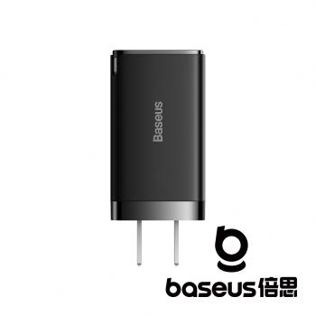 Baseus 倍思 GaN5 Pro 1A+2C 65W 快充充電器 黑 (含線)