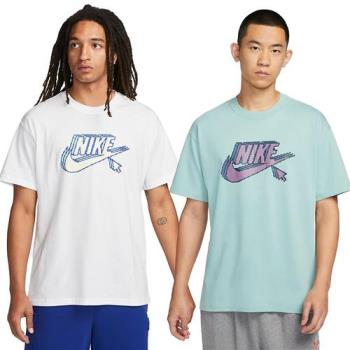 【下殺】Nike 男裝 短袖上衣 純棉 中磅 白/藍【運動世界】FD1297-100/FD1297-309
