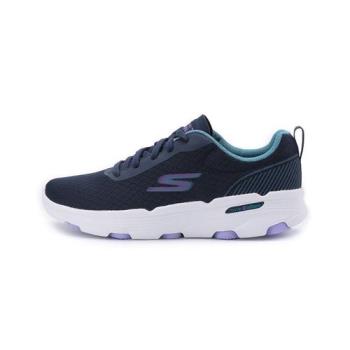 SKECHERS  GO RUN 7.0 綁帶慢跑運動鞋 藍紫 129333NVTL 女鞋
