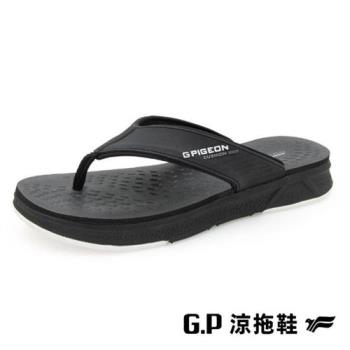 G.P 男款輕羽量漂浮夾腳拖鞋G9366M-黑色(SIZE:39-44 共三色) GP