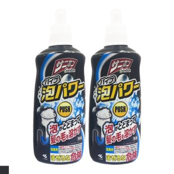 日本 小林製藥 泡沫水管疏通劑 400ml 罐裝 2入組