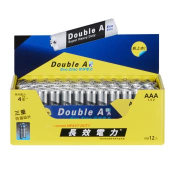 Double A 碳鋅電池-(4號12入)