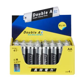 Double A 碳鋅電池-(3號4入)