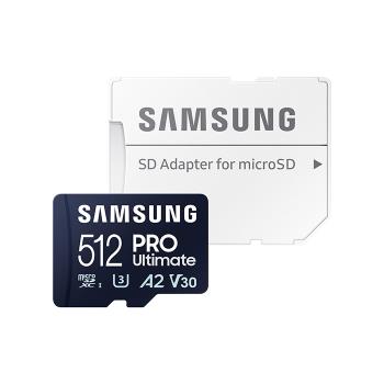 SAMSUNG 三星 PRO Ultimate microSD 512G 記憶卡 MB-MY512SA/WW