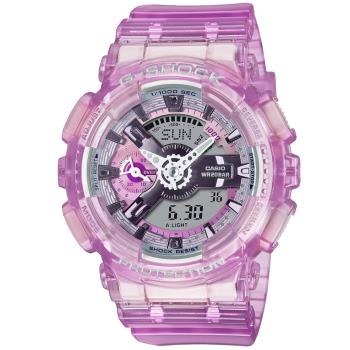 CASIO G-SHOCK 科幻虛擬雙顯腕錶 GMA-S110VW-4A