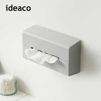 日本ideaco 加深型ABS壁掛/桌上兩用面紙架-多色可選