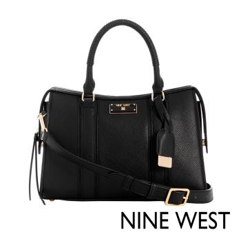 NINE WEST BRODIE純色托特包-黑色(137506)