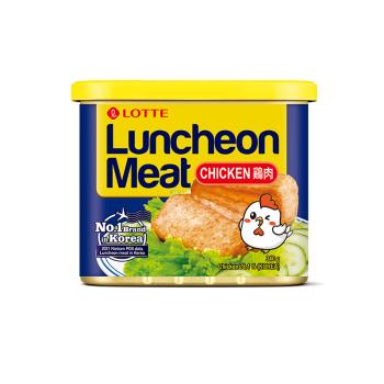【Lotte】雞肉午餐肉原味(340g*6入/組)