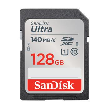 SanDisk 128GB 記憶卡 Ultra SDXC UHS-I C10 公司貨
