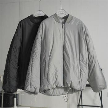 【巴黎精品】鋪棉外套休閒夾克-韓版時髦棒球領棉服女外套2色a1ea70