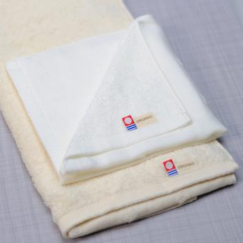 日本今治認證有機棉食用酵素染紗布毛巾